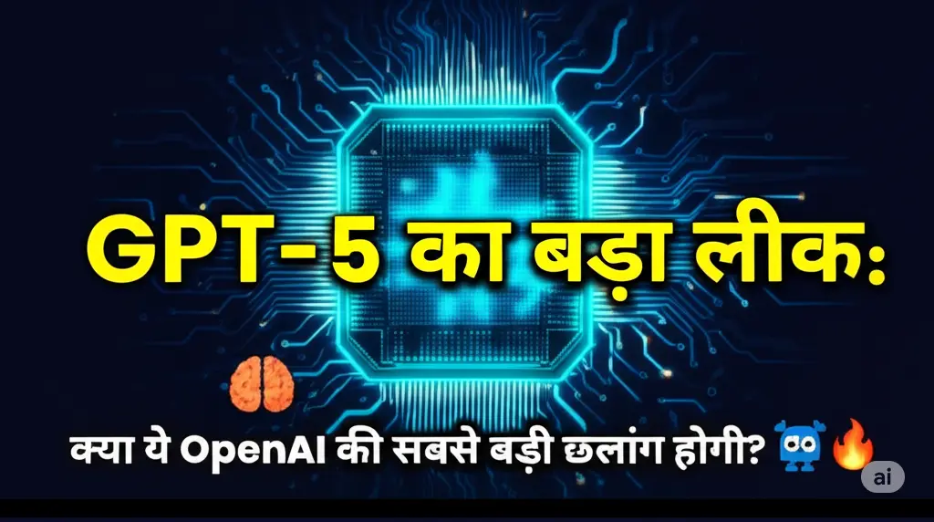 🧠 GPT-5 का बड़ा लीक: क्या ये OpenAI की सबसे बड़ी छलांग होगी? 🤖🔥
