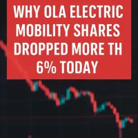 Why Ola Electric Mobility Shares Dropped More Than 6% Today