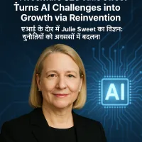 एआई के दौर में Julie Sweet का विज़न: चुनौतियों को अवसरों में बदलना